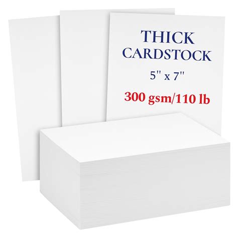 Card Stock 5X7