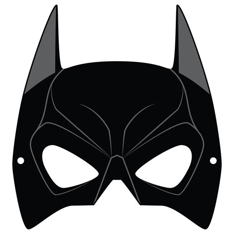 Cardboard Printable Cardboard Batman Mask Template