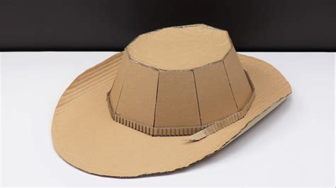 Cardboard Cowboy Hat Template