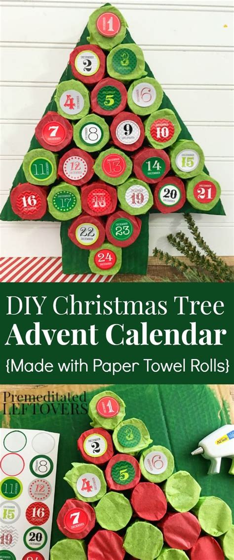 Cardboard Diy Advent Calendar