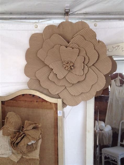Unleash Your Creativity with Stunning Cardboard Flower Decorations - Elevate Your Home Decor Game!