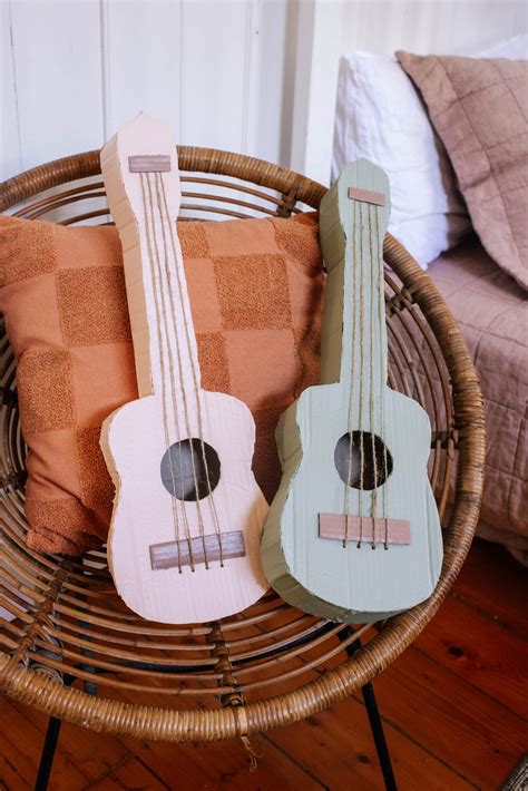 Cardboard Guitar Craft