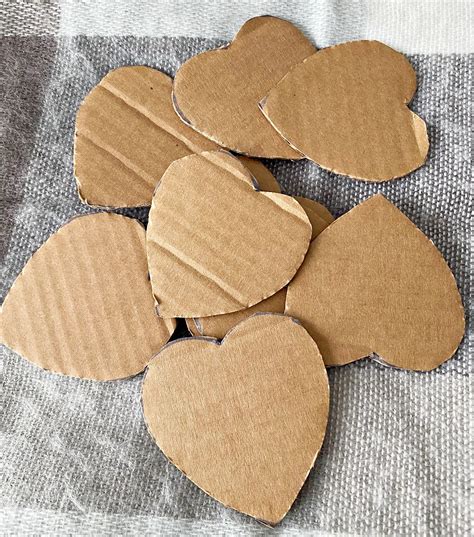 Cardboard Heart Craft