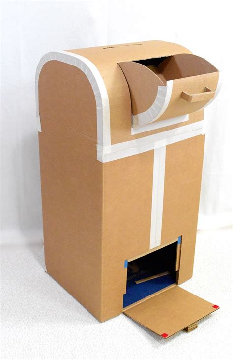 Cardboard Mailbox Template