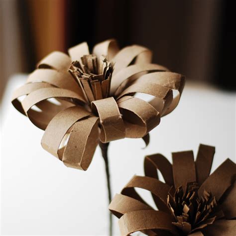 Cardboard Paper Flowers