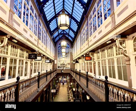 Cardiff shopping arcade