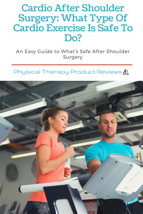 Cardio Exercise After Shoulder Surgery