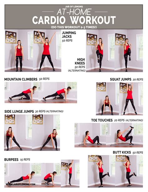 Cardio Exercise At Home