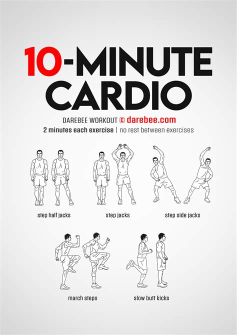 Cardio Workout 10 Min