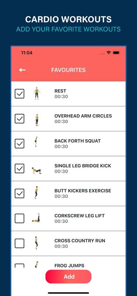Cardio Workout App