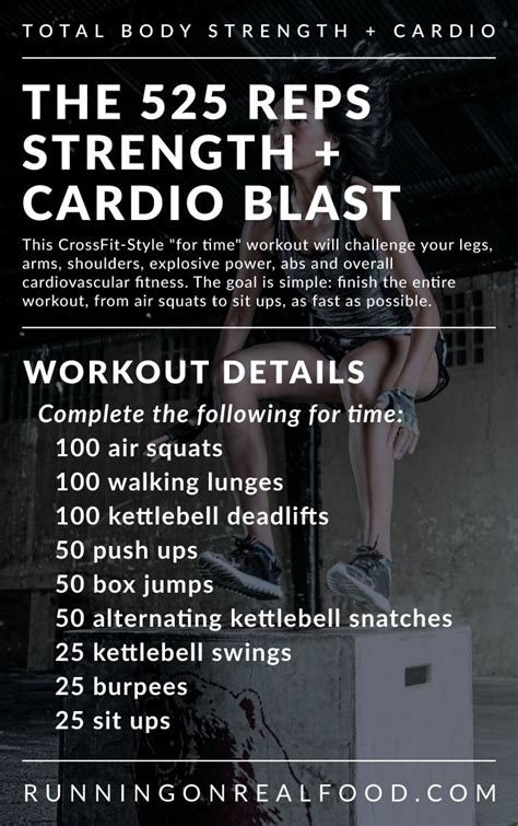 Cardio Workout Crossfit