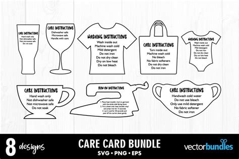 Download Care Card Bundle Svg Vector Cut Files Creativefabrica DXF Files