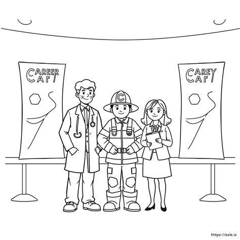 Career Coloring Pages
