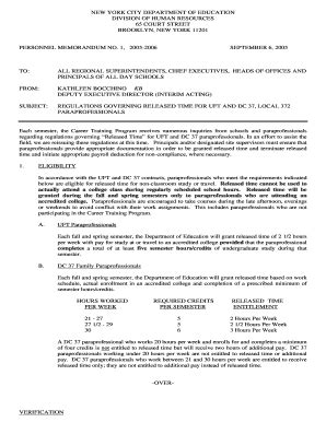 Career Training Program Doe