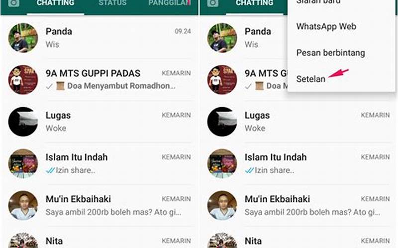 Cari Aplikasi Whatsapp