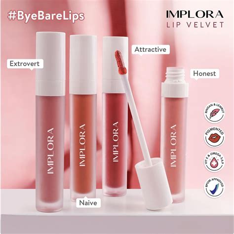 Cari Tahu Harga Lip Cream Implora 01 dan Manfaatnya!