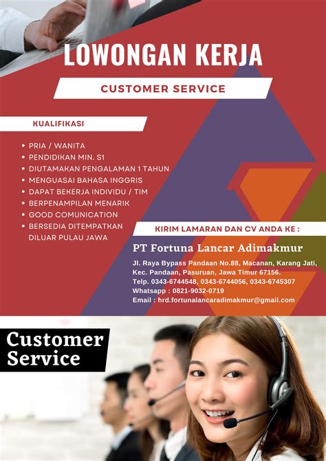 Cari Lowongan Kerja Customer Service