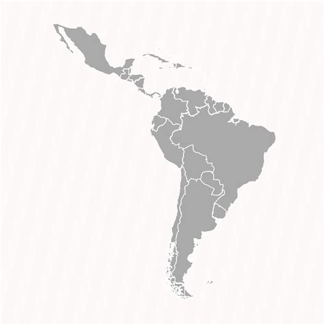 Blank Map Of Caribbean And Central America