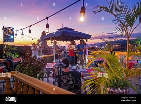 Caribbean Sunset Rooftop