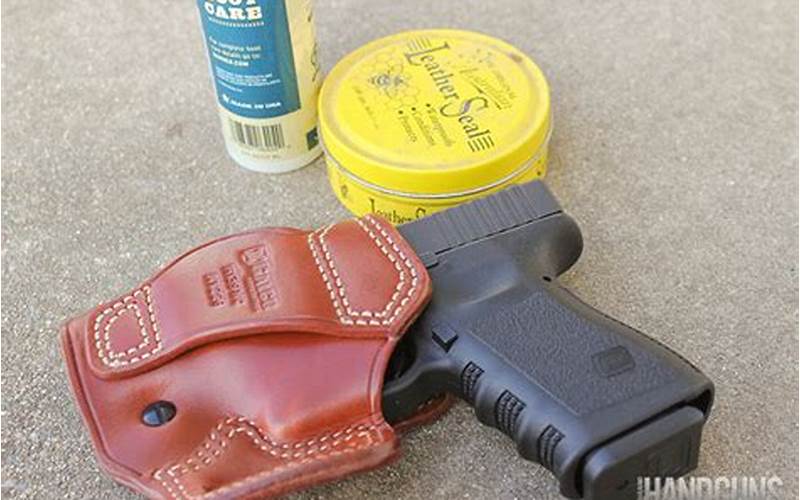 Caring For Holsters