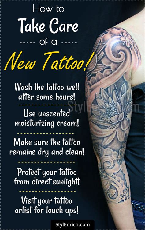 Tattoo Aftercare Inked Magazine Inked Magazine