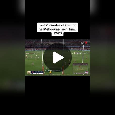 Carlton vs Melbourne