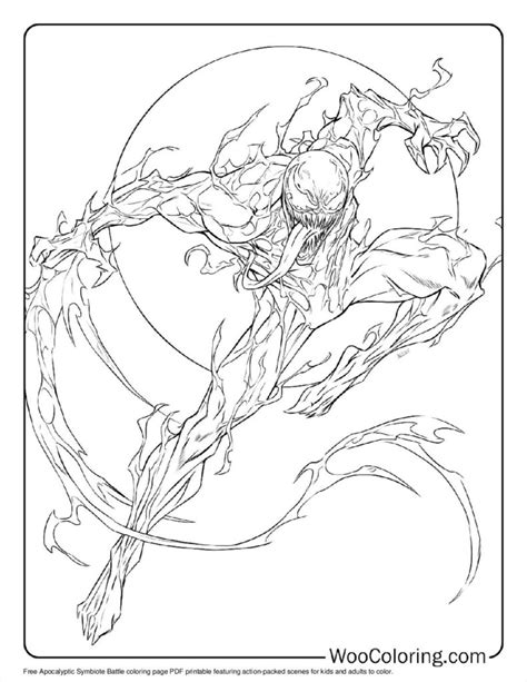 Carnage Coloring Pages