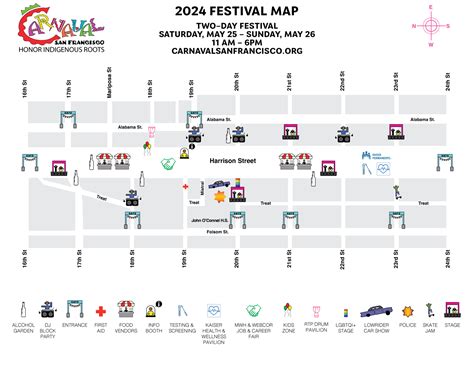 Map of Carnaval in Cozumel Cozumel, Travel advice, Cozumel map