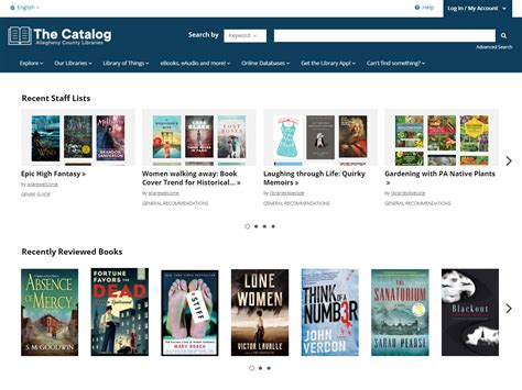 Carnegie Library Online Catalog