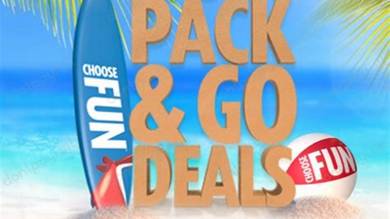 Carnival Excursion Promo Code 2024