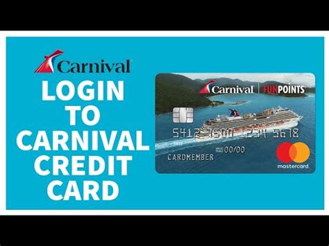 Carnival Credit Card Login: Enjoy the Festive Games of Financial Freedom Today!.