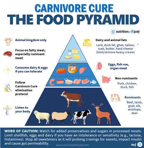 Carnivore Diet Pyramid