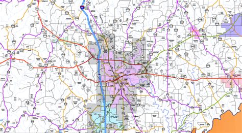 Caroline County, MD Wall Map Premium Style by MarketMAPS