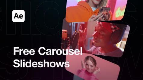 Carousel After Effects Template Free