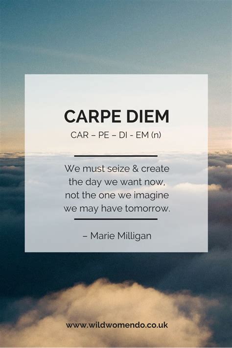 Carpe Diem Quotes
