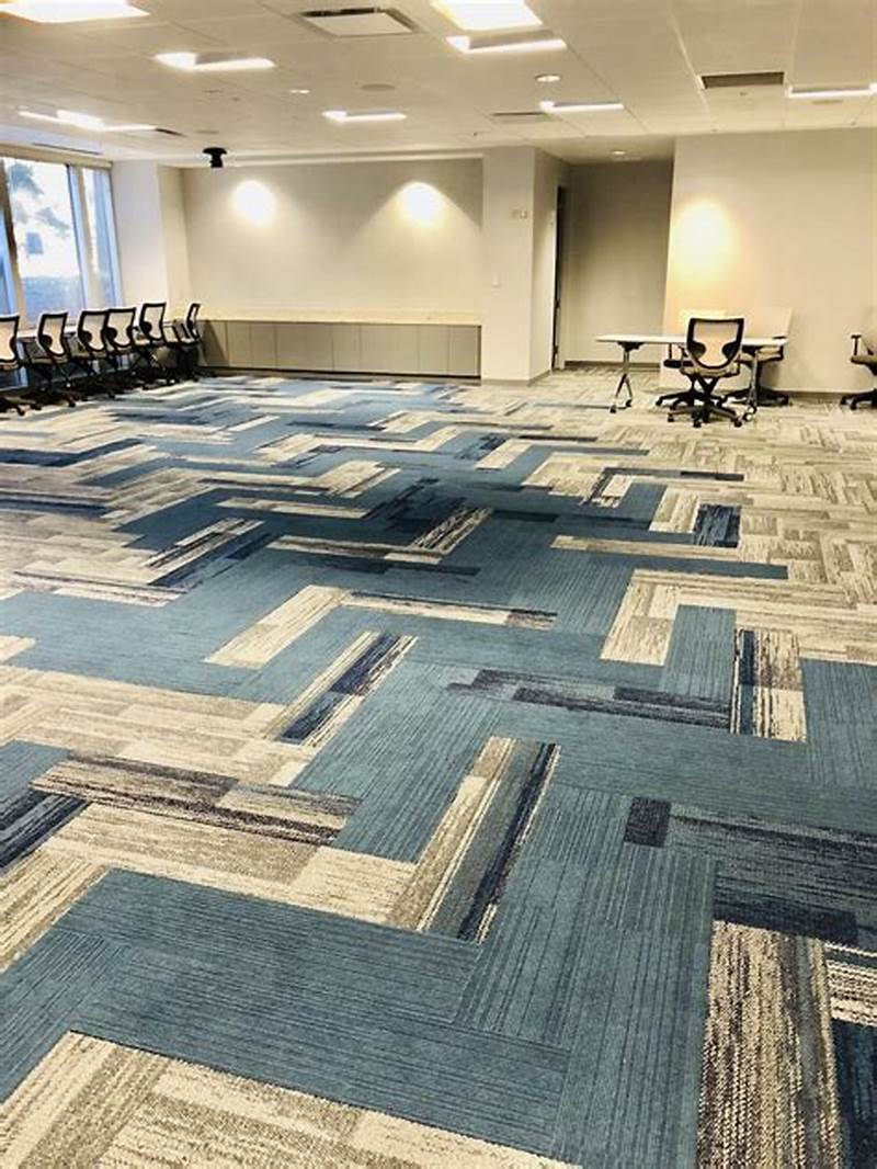 Carpet Tile With Custom Pattern Options