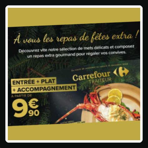 Carrefour Traiteur Noel