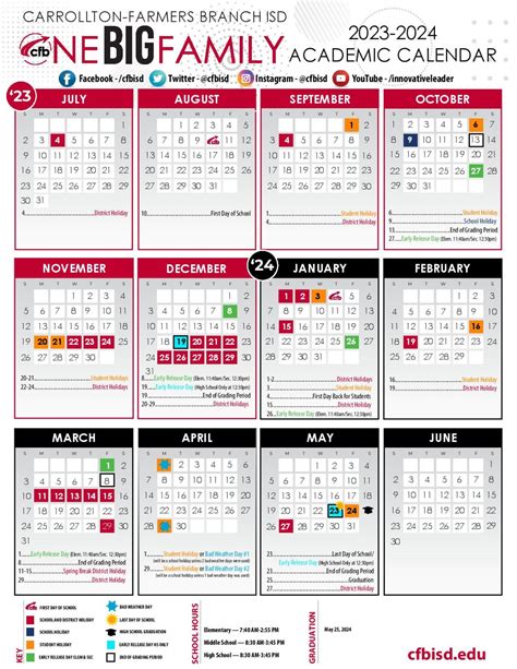 Carrollton Farmers Branch Isd Calendar