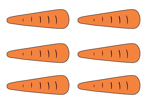 Carrot Nose Template