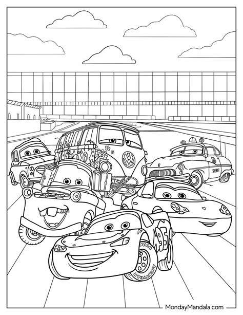 Cars Disney Coloring Pages