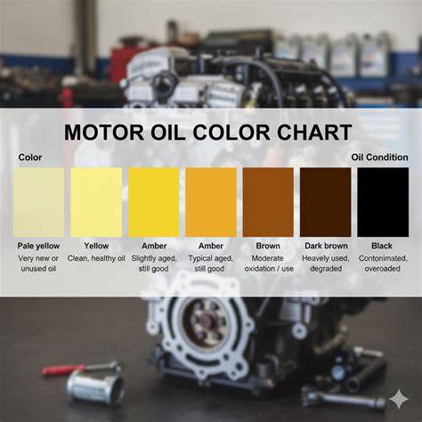 Cart Oil Color Chart