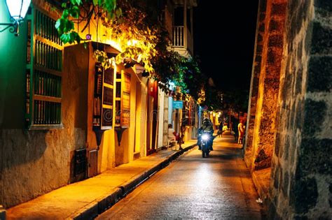Cartagena Streets Night