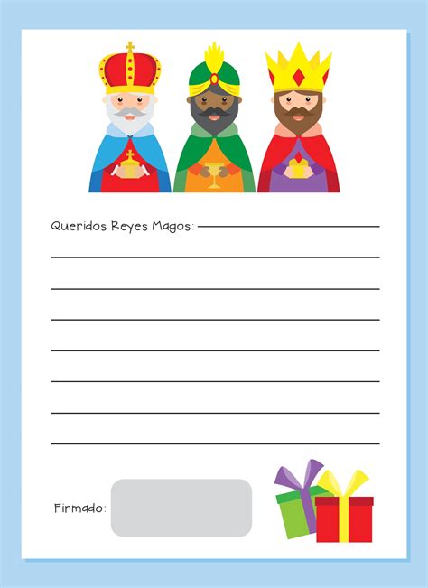 Cartas A Los Reyes Cartas a los Reyes Magos para imprimir | Decogarden