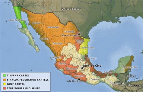 29 Mexico Cartel Map 2018 Maps Online For You