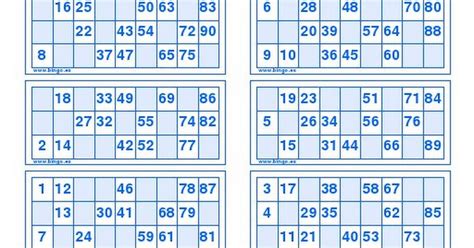 Cartones Bingo 80 Bolas Cartones Bingo 80 Bolas PDF | PDF | Deportes
