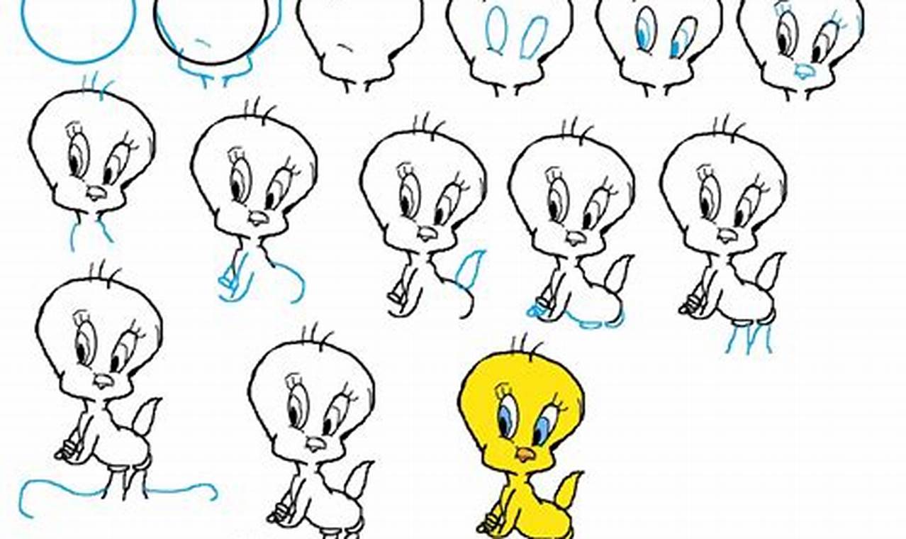 Cartoon Characters To Draw Step By Step