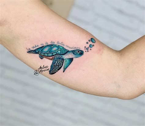 Turtle tattoo by Andrea Morales Post 29026 Turtle