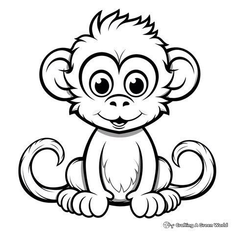 Cartoon Animal Coloring Pages