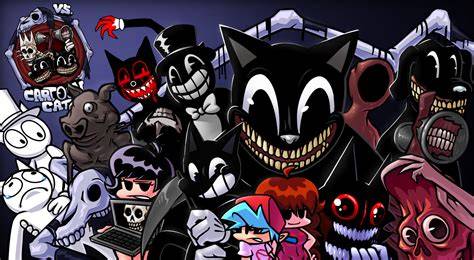 Cartoon Cat 2.0 FNF Mods
