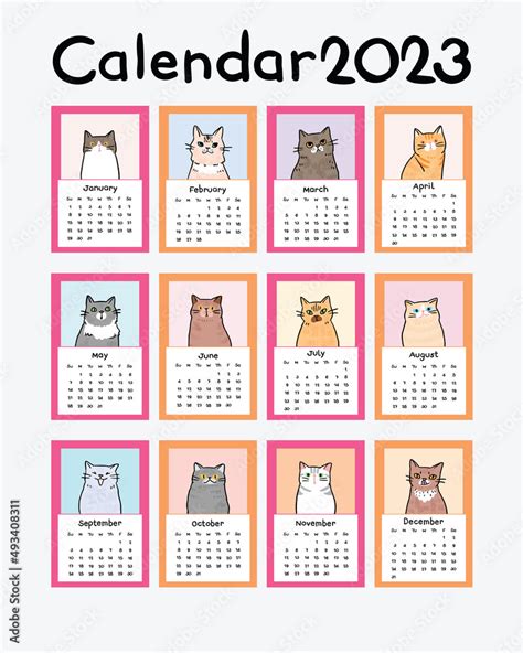 2023 PissedOff Cats Calendrier / Drôle de chat Calendrier Etsy Canada